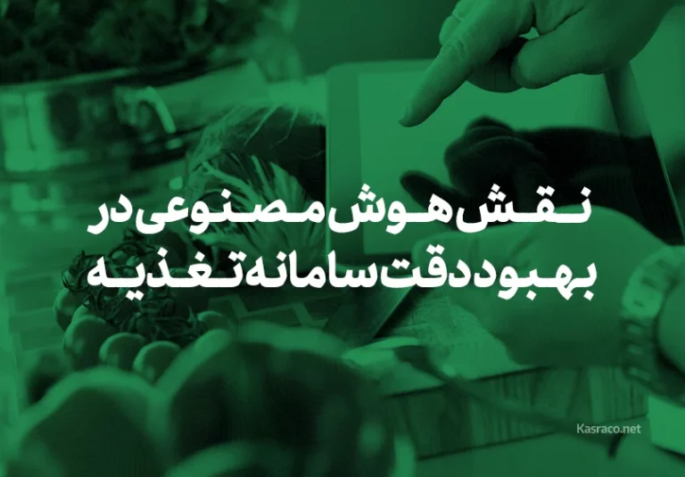 نقش هوش مصنوعی در بهبود دقت سامانه تغذیه