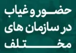 کاربرد نرم افزار حضور و غیاب در انواع سازمان ها